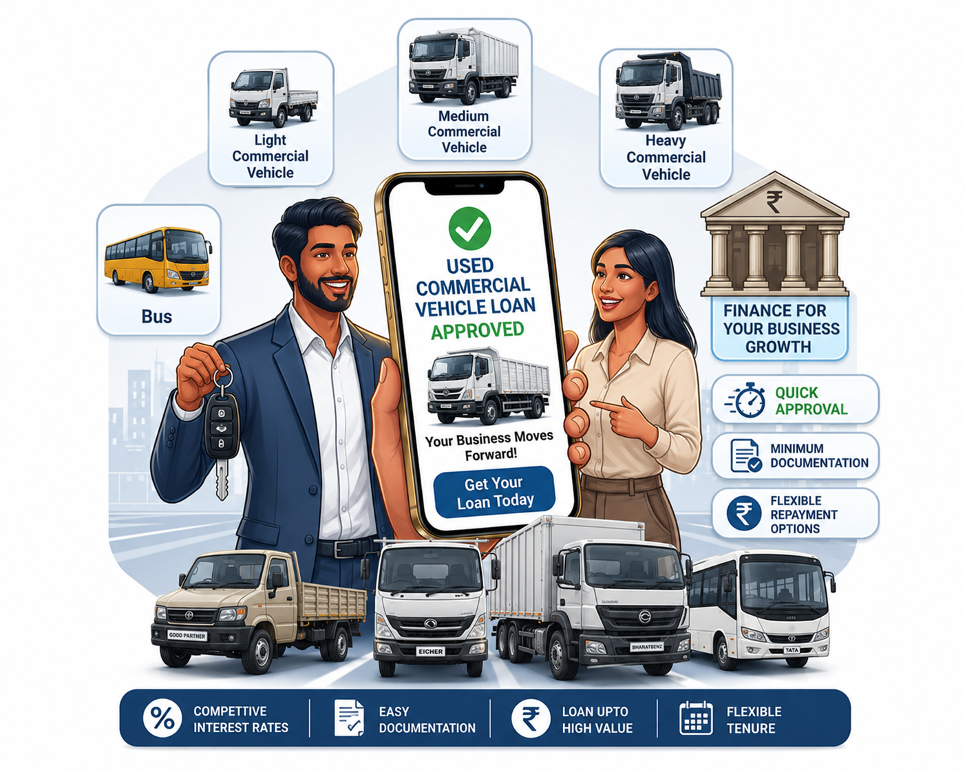 Used Commercial Vehicle Loan