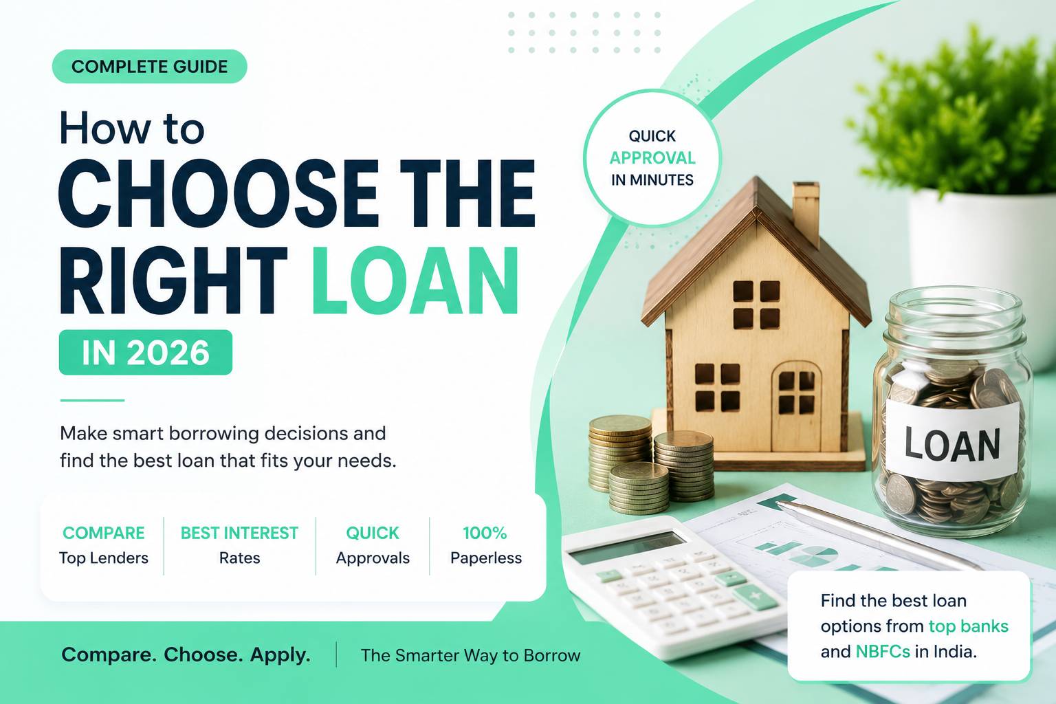 How to Choose the Right Loan in 2026 (Complete Guide)